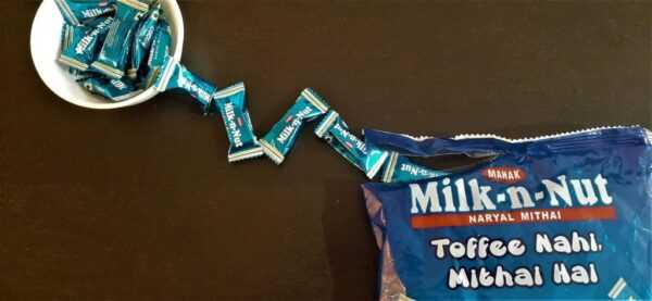 Milk n Nut Toffee candy