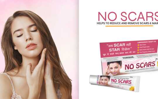 Use of no scar cream