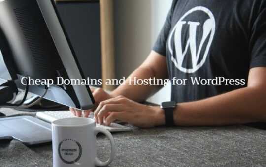 Cheap Domains and Hosting for WordPress