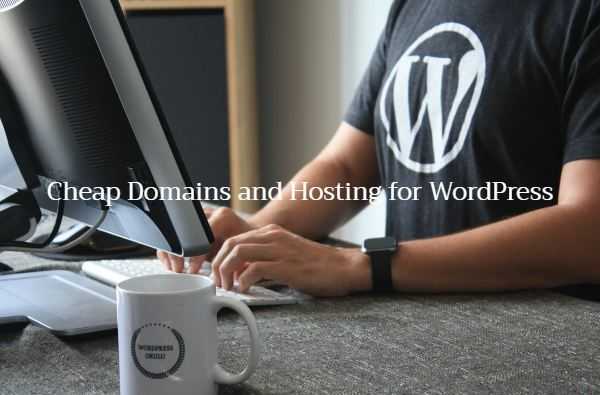 Cheap Domains and Hosting for WordPress